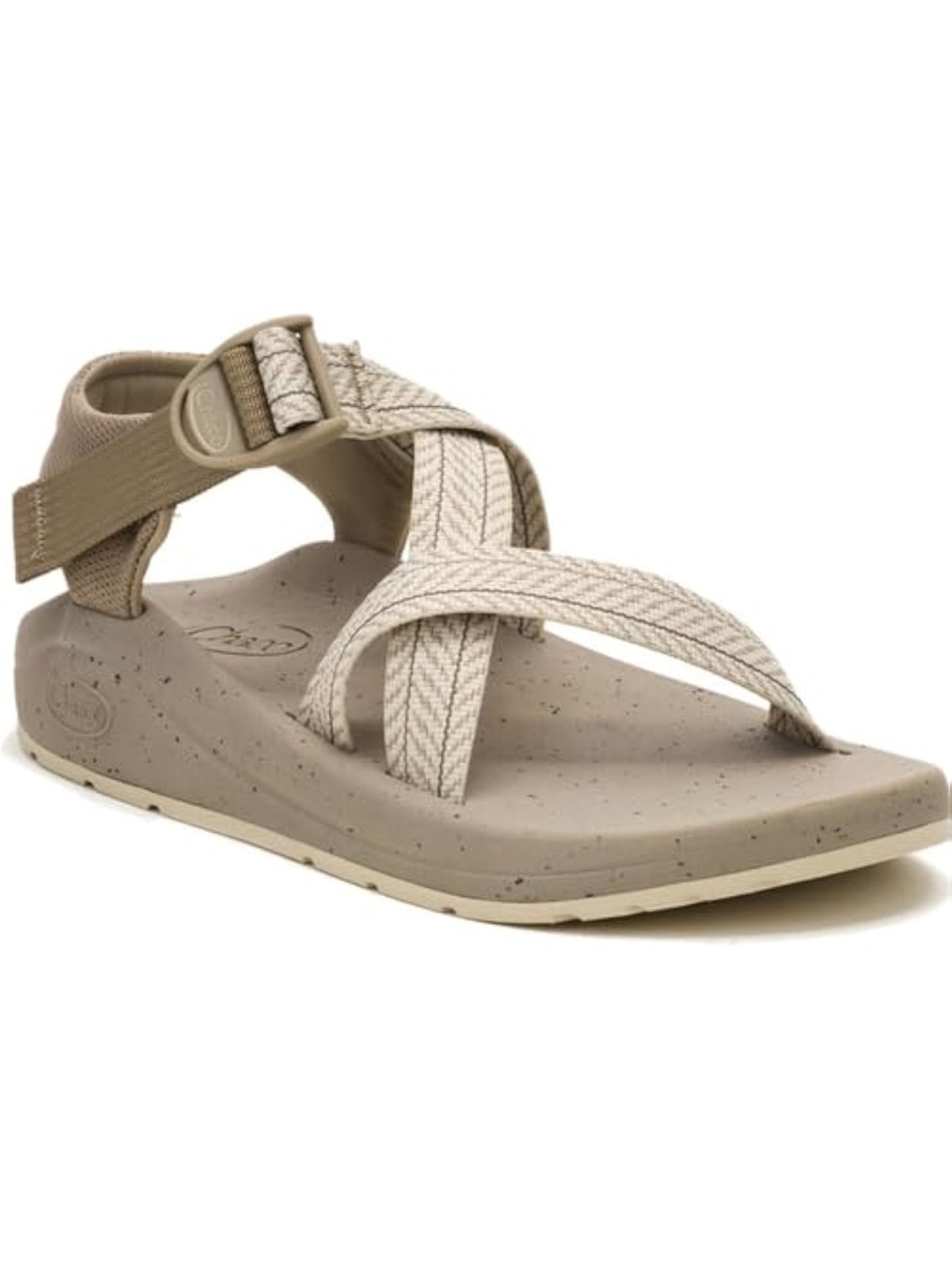 Chaco Men’s CushZ Extra Cushioned Sandal Frond Dark Vanilla Size 15